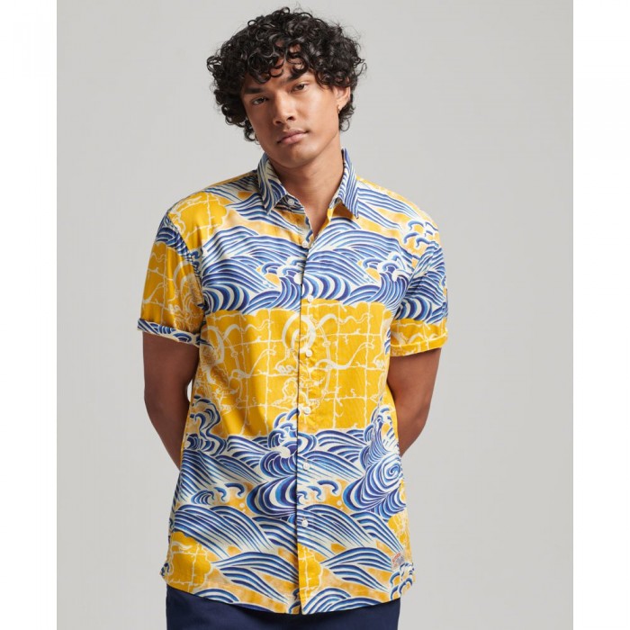 [해외]슈퍼드라이 반팔 셔츠 Vintage Hawaiian 139530994 Nimi Kam