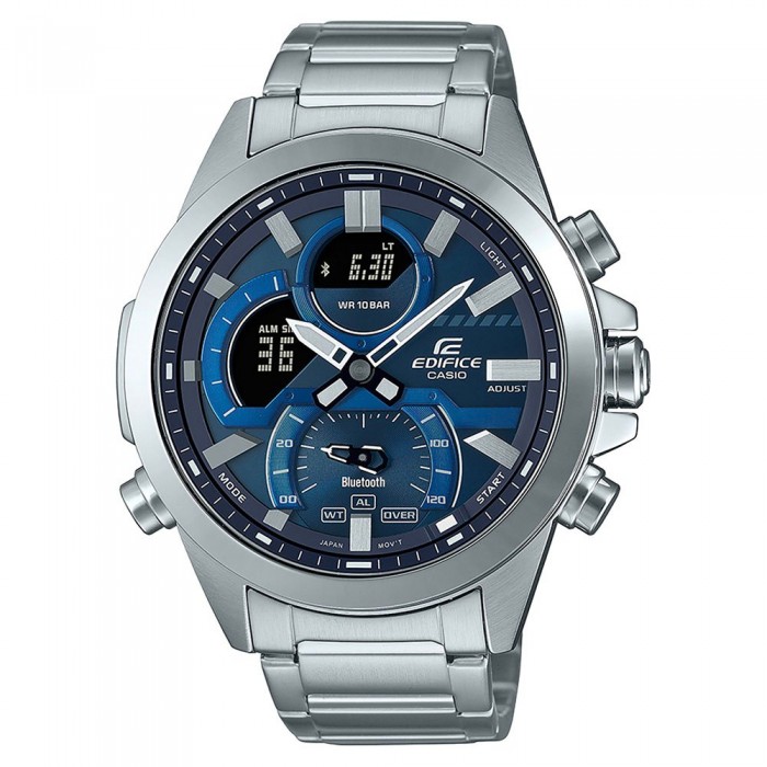 [해외]카시오 Edifice 2Aef 시계 139708373 Silver Grey / Stainless Steel / Blue