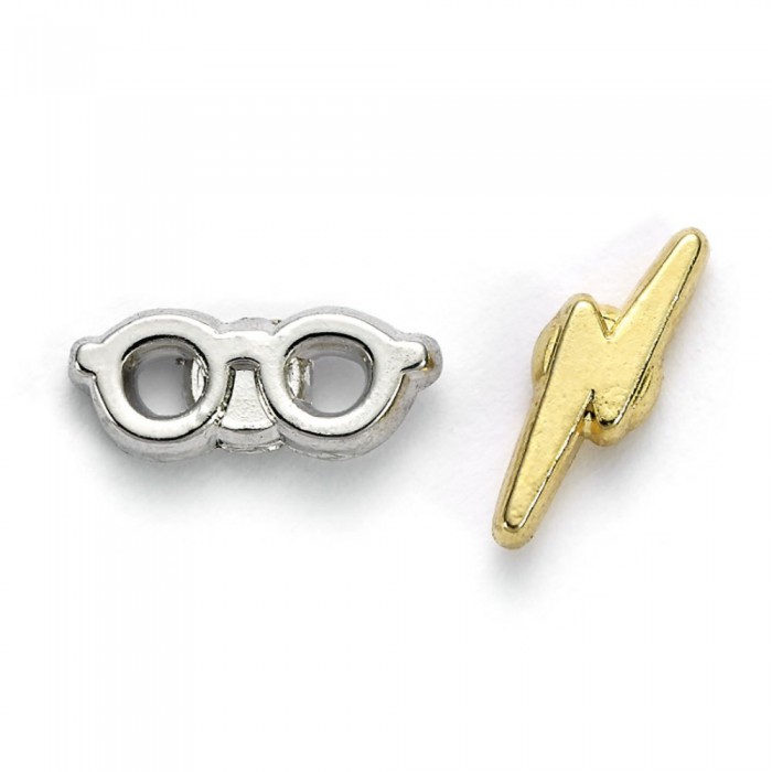 [해외]HARRY POTTER & 안경 귀걸이 라이트ning Bolt 139669425 Multicolor