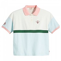 [해외]리바이스 Graphic Sundowner 반팔 폴로 셔츠 139459320 Polo Country Club Table Tennis Tofu / Quartz Pink