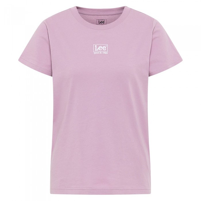 [해외]LEE Small 로고 반팔 티셔츠 139521016 Plum