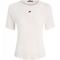 [해외]타미힐피거 Regular Modal Rib 반팔 티셔츠 139612512 Weathered White