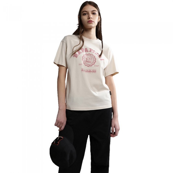 [해외]나파피리 S-Moreno 반팔 티셔츠 139626612 White Cap Grey