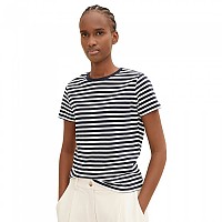 [해외]TOM TAILOR Modern Stripe 티셔츠 139645117 White Blue Stripe