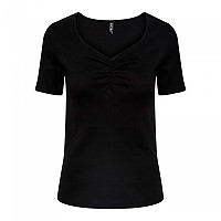 [해외]PIECES Tania 반팔 V넥 티셔츠 139740599 Black