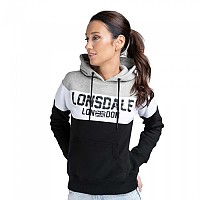 [해외]LONSDALE Penbryn 후드티 139685987 Black/White/Marl Grey