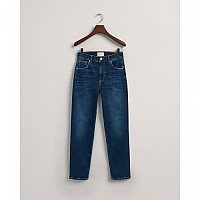 [해외]간트 Cropped Slim Fit 청바지 139689432 Dark Blue Broken In