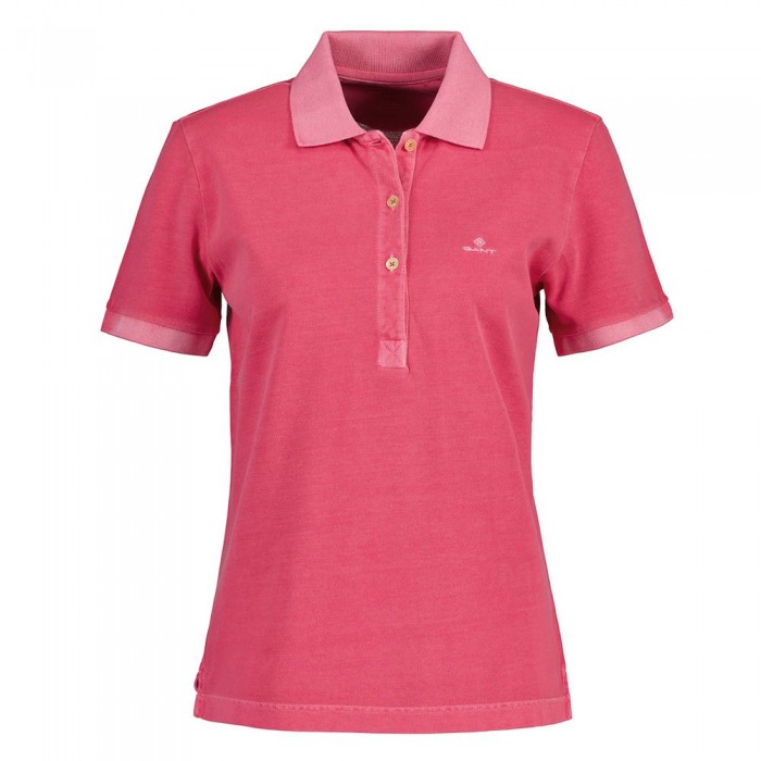 [해외]간트 Sunfaded Pique 반팔 폴로 셔츠 139689857 Magenta Pink