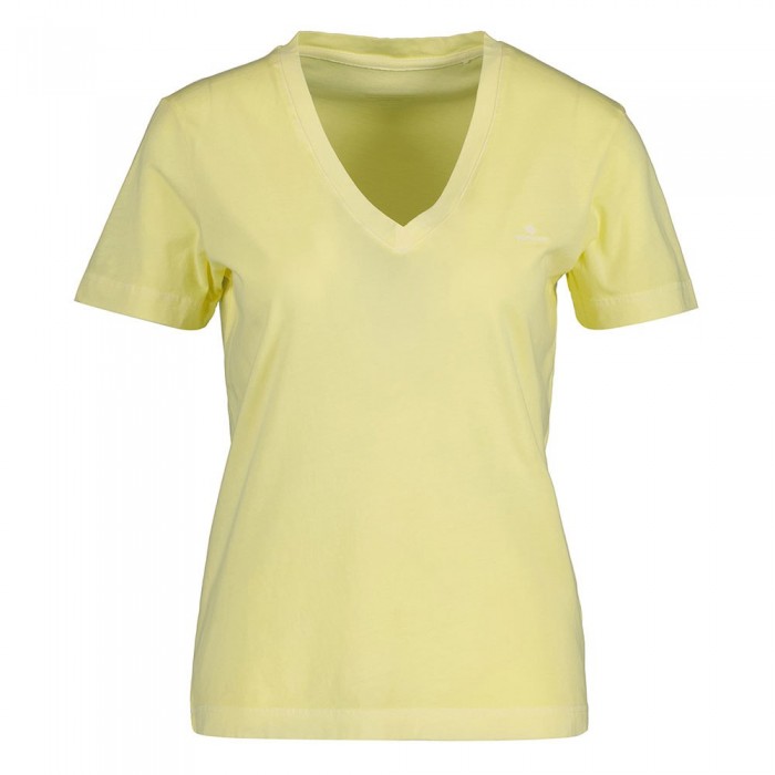 [해외]간트 Sunfaded 반팔 V넥 티셔츠 139689865 Lemonade Yellow