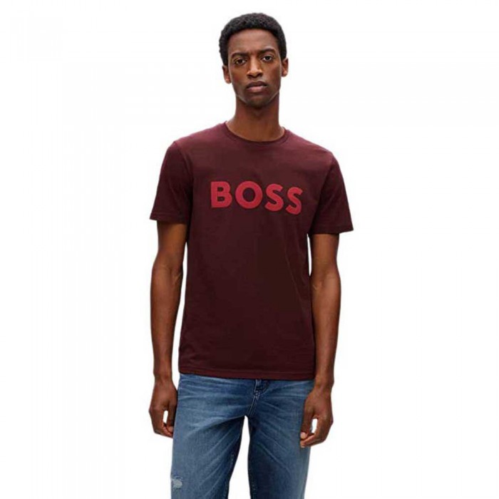 [해외]BOSS Thinking 티셔츠 139184054 Dark Red