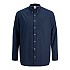 [해외]잭앤존스 Oxford Plus Size 긴팔 셔츠 139314457 Blue