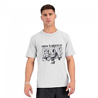 [해외]뉴발란스 Athletics Remastered Graphic Cotton 반팔 티셔츠 139471615 Athletic Grey 1