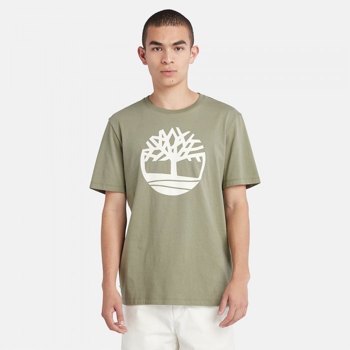 [해외]팀버랜드 Kennebec River Tree 로고 반팔 티셔츠 139543514 Cassel Earth