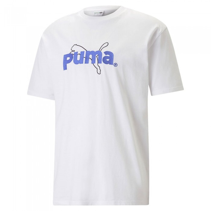 [해외]푸마 SELECT 팀 Graphic 반팔 티셔츠 139556001 Puma White