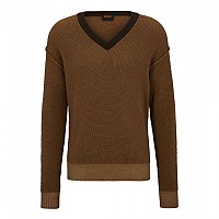 [해외]BOSS Avone 10246034 스웨터 139565935 Medium Brown