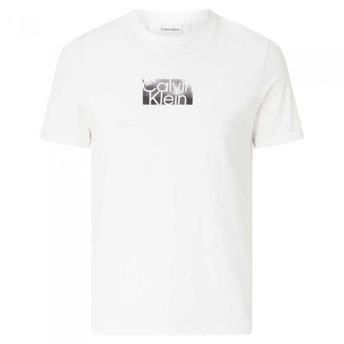 [해외]캘빈클라인 Cloud 로고 반팔 티셔츠 139605108 Bright White