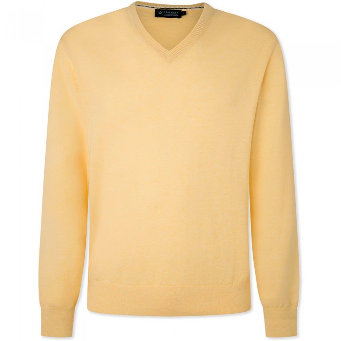 [해외]해켓 브이넥 스웨터 Chasmere 139609930 Light Yellow