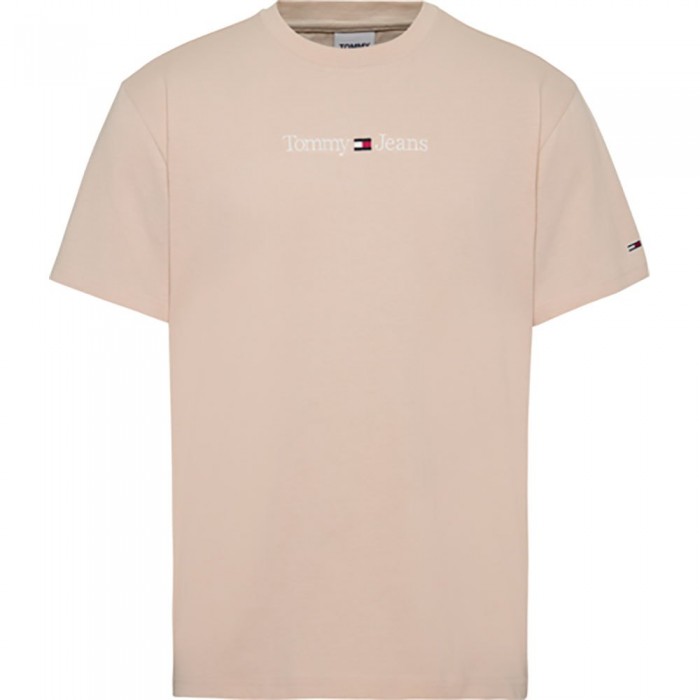 [해외]타미 진 Classic 라인ar 로고 반팔 티셔츠 139612603 Classic Beige