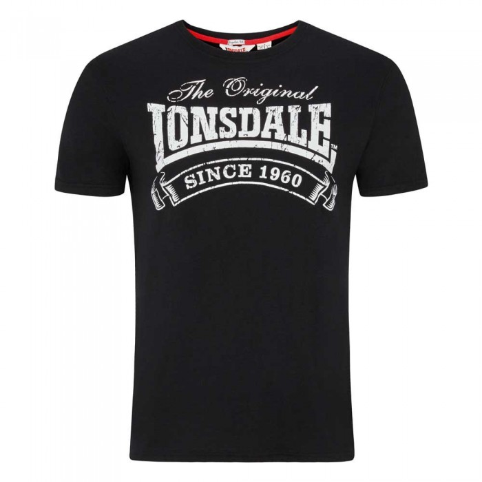 [해외]LONSDALE Martock 반팔 티셔츠 139685975 Black
