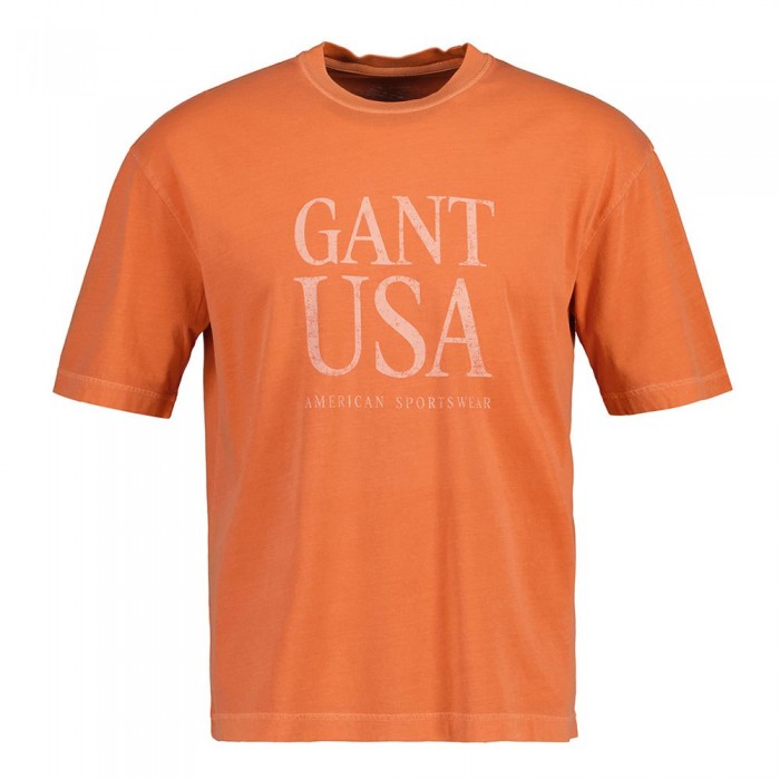 [해외]간트 Usa De Sunfaded 반팔 티셔츠 139690271 Orange