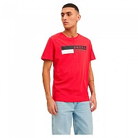 [해외]잭앤존스 Corp 로고 반팔 티셔츠 139695088 Red