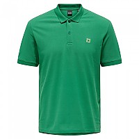 [해외]ONLY & SONS Cruyff Reg Pique 반팔 폴로 셔츠 139732294 Verdant Green