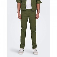 [해외]ONLY & SONS Loom Life Slim Fit 바지 139732311 Olive Night