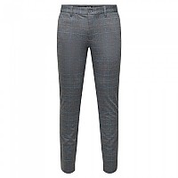 [해외]ONLY & SONS Mark Tap Check 02092 치노 팬츠 139732314 Grey Pinstripe