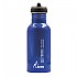 [해외]LAKEN 알루미늄 기본 모자 플로우 물병 600ml 4139750504 Blue