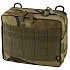 [해외]Brandit Molle Operator 세면도구 가방 4139745602 Woodland