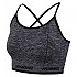 [해외]험멜 Cami Seamless 스포츠 탑 4139650527 Black Melange