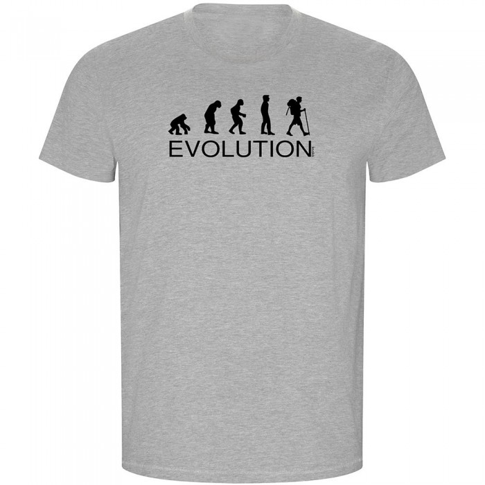 [해외]KRUSKIS Evolution 하이킹 ECO 반팔 티셔츠 4139684929 Heather Grey