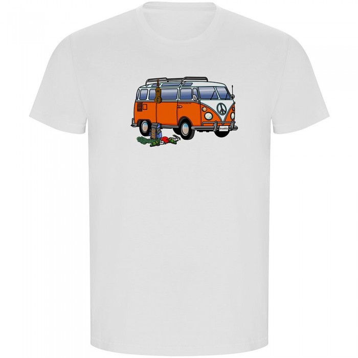 [해외]KRUSKIS Hippie Van Climbing ECO 반팔 티셔츠 4139685016 White