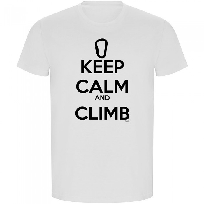[해외]KRUSKIS Keep Calm And Climb ECO 반팔 티셔츠 4139685066 White