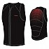 [해외]RACER 등 보호대 터틀 조끼 3 5139335603 Black Red