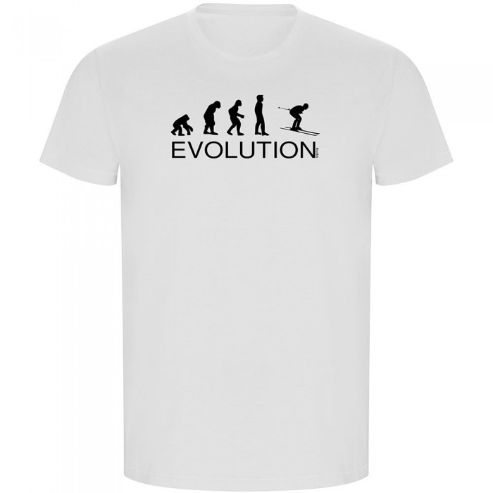 [해외]KRUSKIS ECO 반팔 티셔츠 Evolution 스키 5139684946 White
