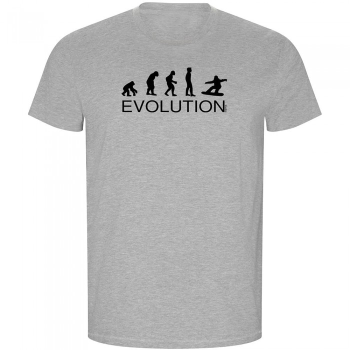 [해외]KRUSKIS ECO 반팔 티셔츠 Evolution Snowboard 5139684949 Heather Grey