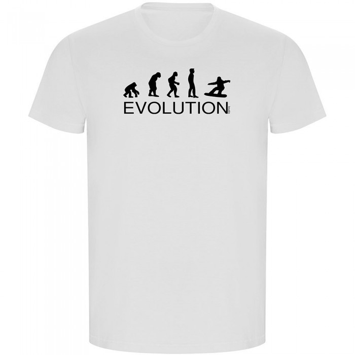 [해외]KRUSKIS ECO 반팔 티셔츠 Evolution Snowboard 5139684950 White