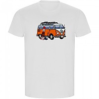 [해외]KRUSKIS ECO 반팔 티셔츠 Hippie Van 스키 5139685024 White