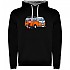 [해외]KRUSKIS 후드티 Hippie Van 스키 Two-Colour 5139695658 Black / Grey