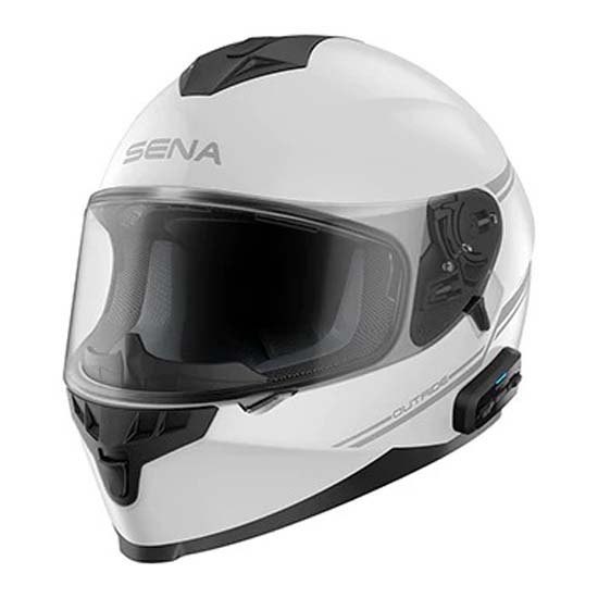 [해외]세나 풀페이스 블루투스 헬멧 Outride 9139187841 Glossy White