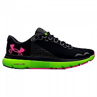 [해외]언더아머 HOVR Infinite 4 러닝화 6139419094 Black / Lime Surge / Rebel Pink