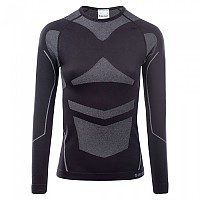 [해외]HI-TEC Buraz Top 긴팔 베이스 레이어 6139322851 Black / Grey