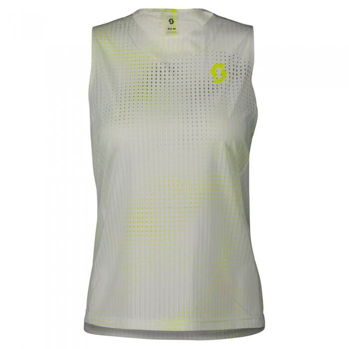 [해외]스캇 RC Run SL 민소매 티셔츠 6139665299 White / Yellow