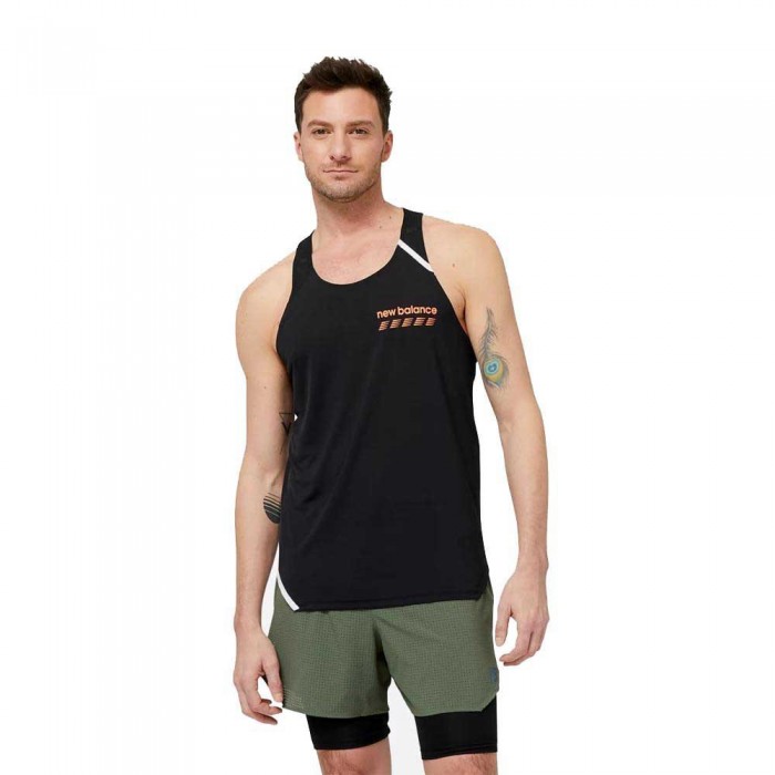 [해외]뉴발란스 Accelerate Pacer 민소매 티셔츠 6139471551 Black