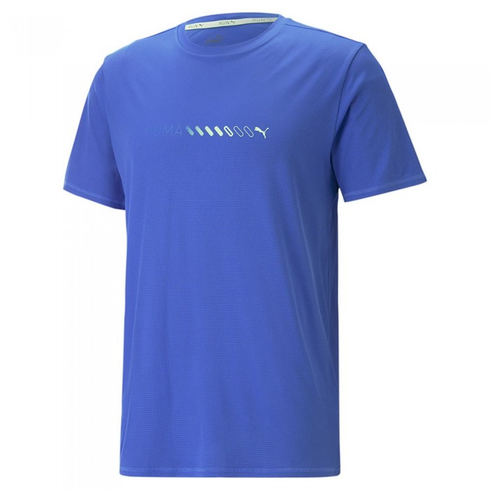 [해외]푸마 Run Favorite 로고 반팔 티셔츠 6139554809 Royal Sapphire