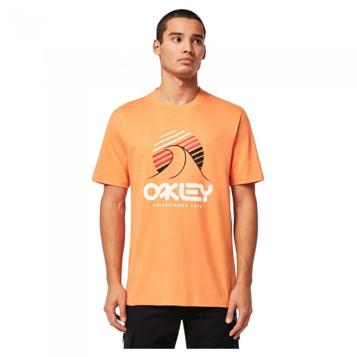 [해외]오클리 APPAREL One Wave B1B 반팔 티셔츠 6139487180 Soft Orange
