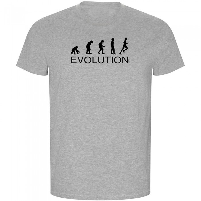 [해외]KRUSKIS Evolution 런닝 ECO 반팔 티셔츠 6139684939 Heather Grey