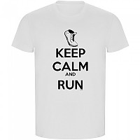 [해외]KRUSKIS Keep Calm And Run ECO 반팔 티셔츠 6139685078 White