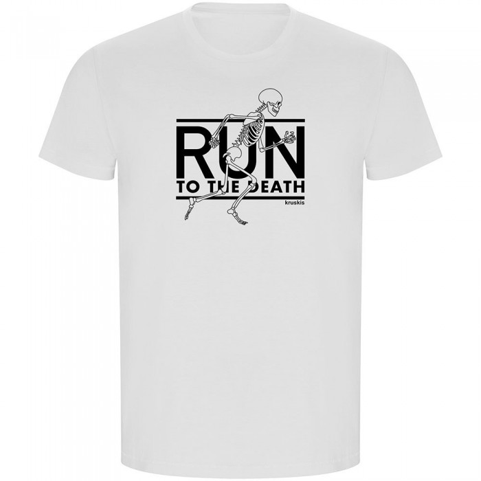 [해외]KRUSKIS Run To The Death ECO 반팔 티셔츠 6139685168 White